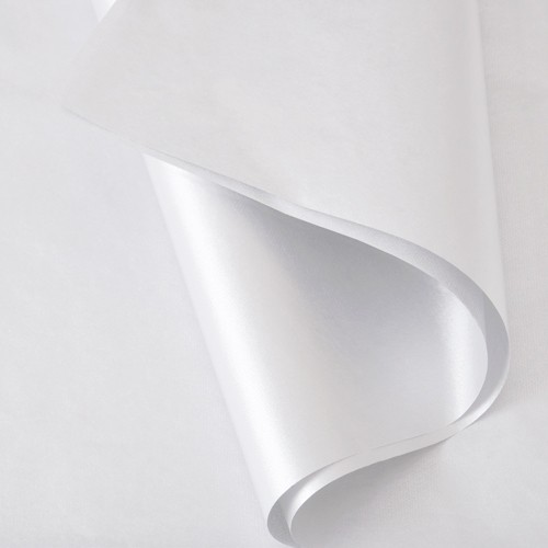 Papier nacré métallisé blanc 300 g, papier cartonné de qualité, A4