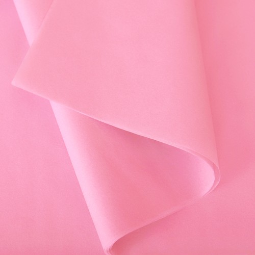 Papier de soie rose - 50 feuilles - Les ptits papiers de Marie