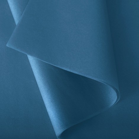 Feuille Papier de Soie - Qualité Premium - Bleu Mer